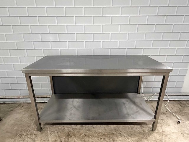 Beuk rvs werktafel - afbeelding 1 van  6