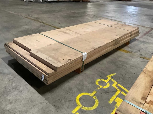 Beuken gelamineerde panelen (8x) - afbeelding 1 van  4