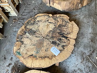 Beuken stamschijf 100 mm - afbeelding 2 van  2