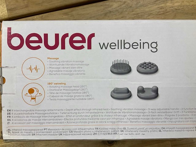 Beurer infrarood massage apparaat - afbeelding 2 van  2