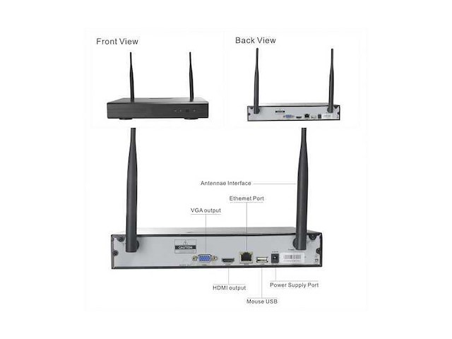 Beveiligingscamera wifi-4 - afbeelding 5 van  6