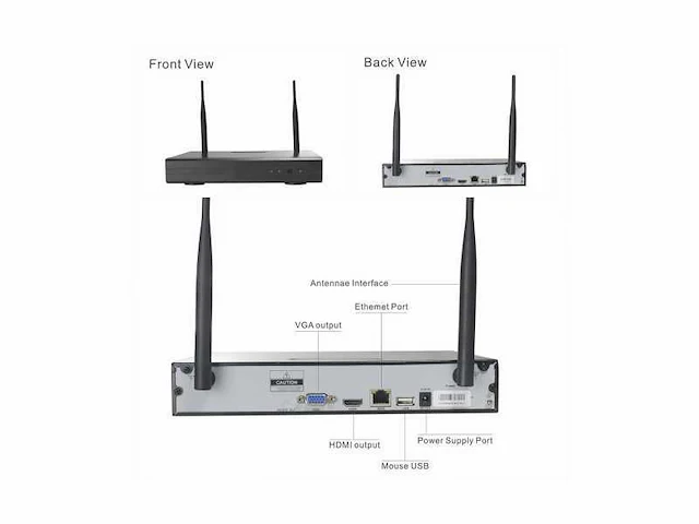 Beveiligingscamera wifi-4 - afbeelding 5 van  6