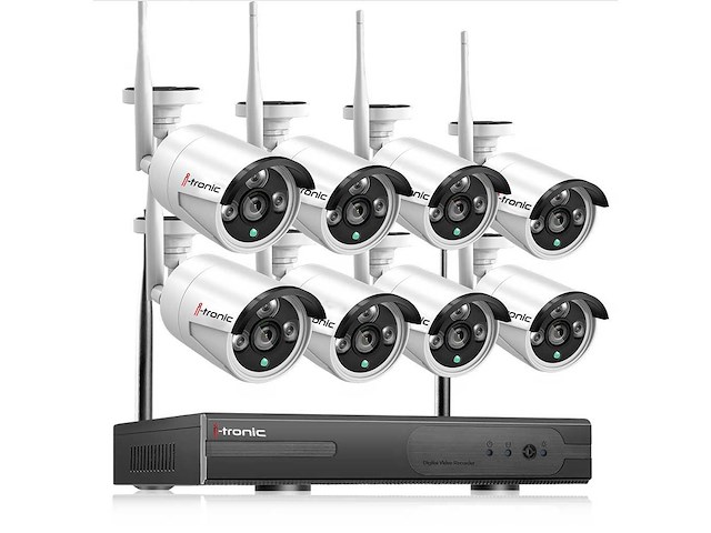 Beveiligingscamera wifi-8 - afbeelding 1 van  6
