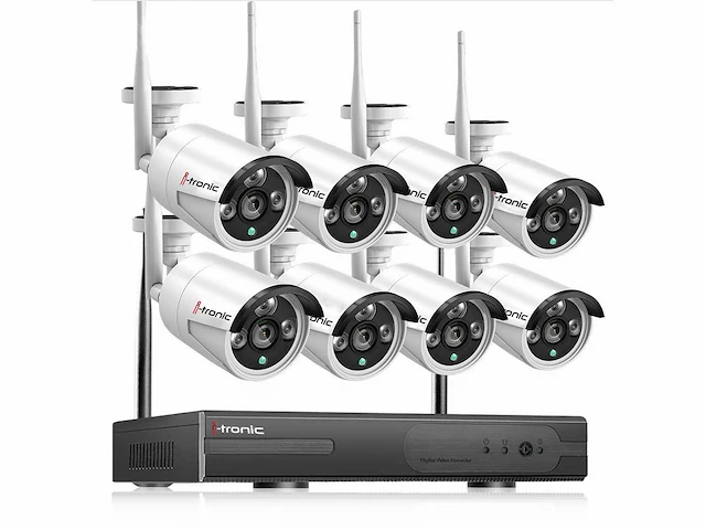 Beveiligingscamera wifi-8 - afbeelding 1 van  6