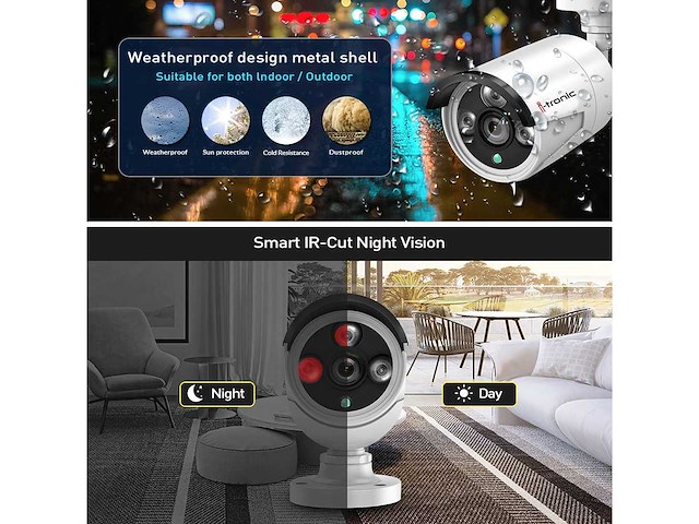 Beveiligingscamera wifi-8 - afbeelding 5 van  6