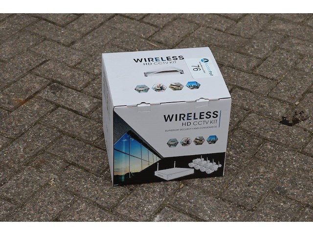 Beveiligingssysteem cameras kit h265+ nieuw met 8 camera's - afbeelding 1 van  1