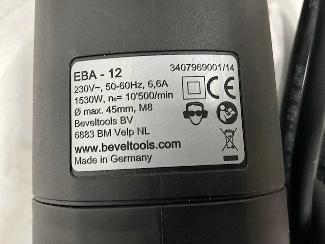Beveltools eba 12 bevel machine - afbeelding 2 van  2