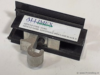 Bevestiging materiaal zonnepanelen. instelbare eindklem en middenklem d. adjustable endclamp black d - ca. 100 stuks - afbeelding 2 van  3