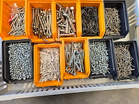 Bevestigingsmaterialen in 50 magazijnbakken. universeel, partij - afbeelding 11 van  11
