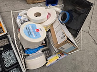 Bevestigingsmaterialen in 8 magazijnbakken. mix, partij - afbeelding 2 van  8