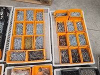 Bevestigingsmaterialen in 8 magazijnbakken. mix, partij - afbeelding 4 van  8
