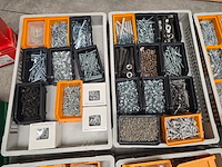 Bevestigingsmaterialen in 8 magazijnbakken. mix, partij - afbeelding 5 van  8