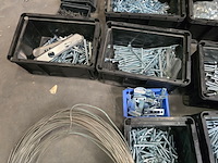 Bevestigingsmaterialen in magazijnbakken partij - afbeelding 12 van  14
