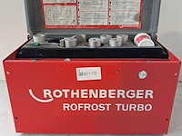 Bevriezingsset 230v rothenberger, rofrostturbo 1.1/4", bouwjaar 2017 - afbeelding 1 van  4