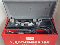 Bevriezingsset 230v rothenberger, rofrostturbo 1.1/4", bouwjaar 2017