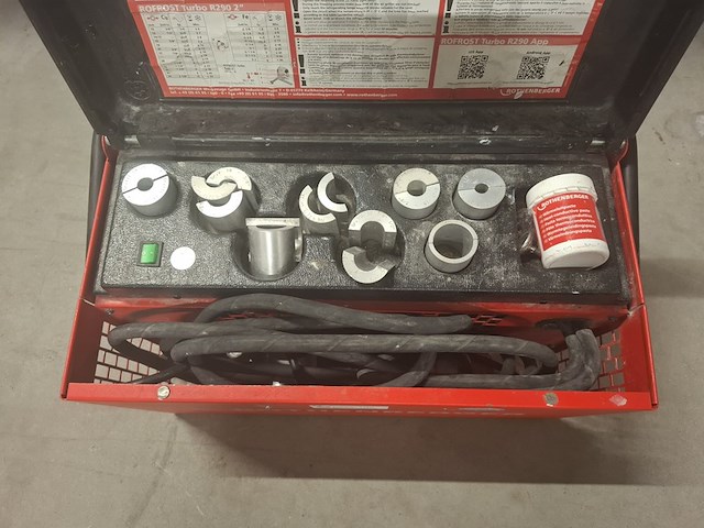 Bevriezingsset 230v rothenberger, rofrostturbo 1.1/4", bouwjaar 2019 - afbeelding 2 van  4