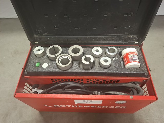 Bevriezingsset 230v rothenberger, rofrostturbo 1.1/4", bouwjaar 2019 - afbeelding 2 van  4