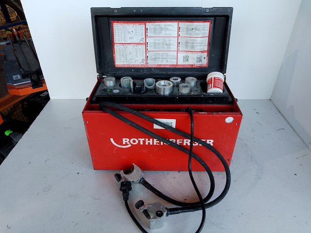 Bevriezingsset 230v rothenberger, rofrostturbo 1.1/4", bouwjaar 2019 - afbeelding 1 van  8