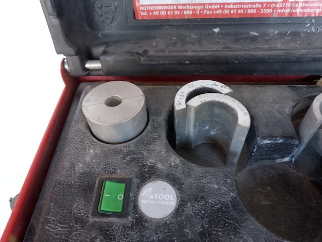 Bevriezingsset 230v rothenberger, rofrostturbo 1.1/4", bouwjaar 2019 - afbeelding 5 van  8