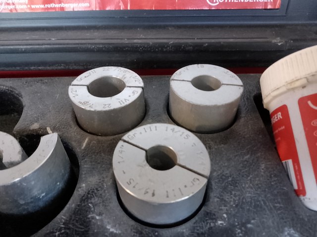 Bevriezingsset 230v rothenberger, rofrostturbo 1.1/4", bouwjaar 2019 - afbeelding 4 van  9