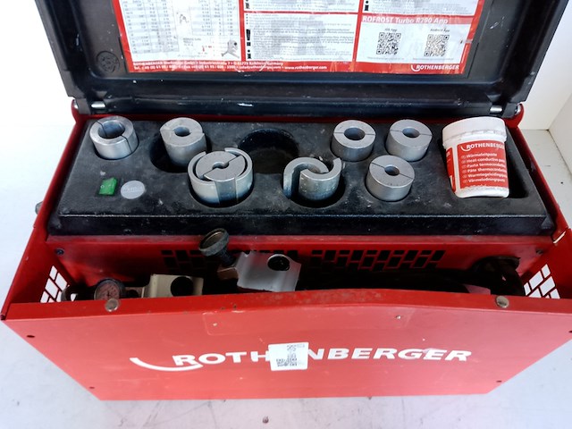 Bevriezingsset 230v rothenberger, rofrostturbo 1.1/4", bouwjaar 2019 - afbeelding 8 van  9