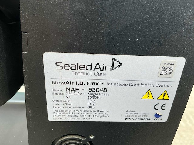 Bewaring i.b. flex - 2020 - fill-air rocket - overige verpakkingsmachines - afbeelding 8 van  16