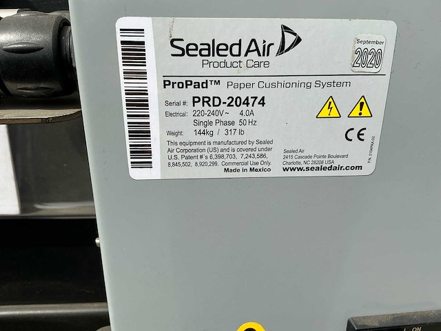 Bewaring i.b. flex - 2020 - sealed air - overige verpakkingsmachines - afbeelding 15 van  23