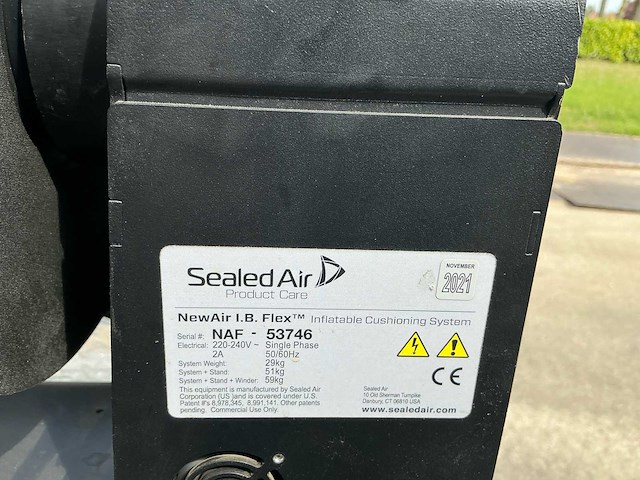 Bewaring i.b. flex - 2021 - sealed air - fill-air rocket - afbeelding 16 van  18