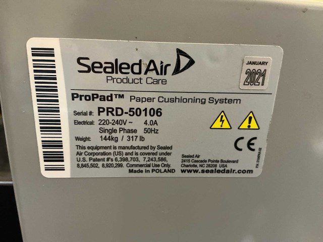 Bewaring i.b. flex - 2021 - sealed air - overige verpakkingsmachines - afbeelding 16 van  23