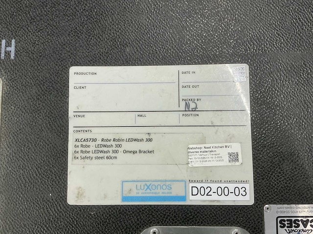 Bewegende led-koppen - robe - 300 (6x) - afbeelding 4 van  6