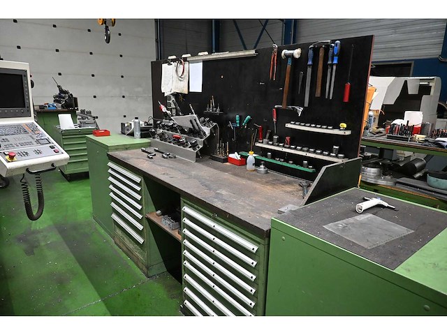 Bewerkingscentrum gereedschappen set inclusief 2-delige hagro werkbank - afbeelding 1 van  26