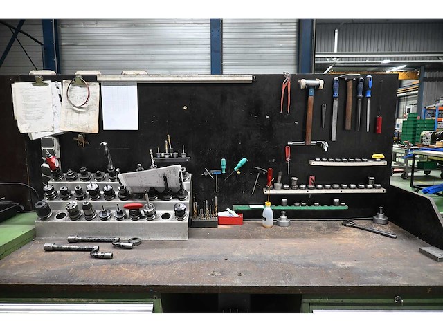 Bewerkingscentrum gereedschappen set inclusief 2-delige hagro werkbank - afbeelding 21 van  26