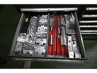 Bewerkingscentrum gereedschappen set inclusief 2 x 8-delige hagro gereedschapladenkast met inhoud - afbeelding 22 van  29