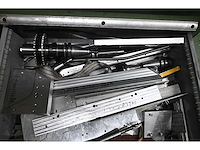 Bewerkingscentrum gereedschappen set inclusief 2 x 8-delige hagro gereedschapladenkast met inhoud - afbeelding 21 van  29