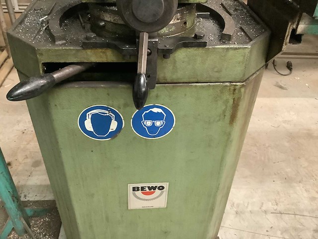 Bewo - cpo 250ht - afkortcirkelzaagmachine - afbeelding 4 van  6