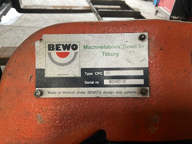 Bewo b2 250 metalen horizontale bandzaagmachine - afbeelding 4 van  4