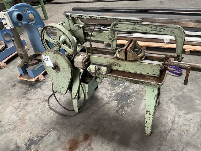 Bewo beugelzaagmachine vintage - afbeelding 2 van  7