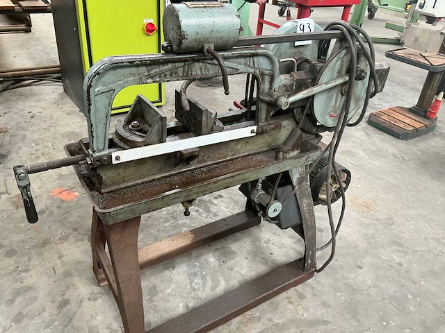 Bewo beugelzaagmachine vintage - afbeelding 1 van  1