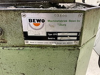 Bewo cpo 250 lt afkortcirkelzaagmachine - afbeelding 4 van  5