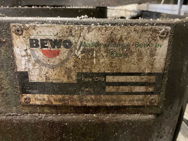 Bewo cpo 315 lt afkortcirkelzaagmachine - afbeelding 7 van  8