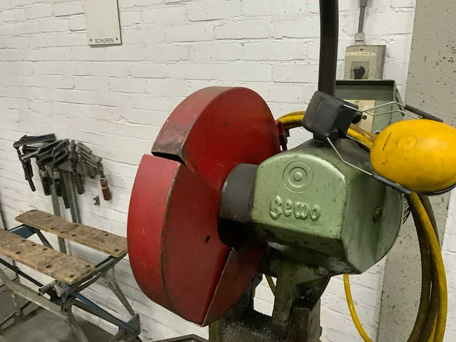 Bewo cpo315 afkortcirkelzaagmachine - afbeelding 7 van  10