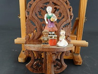 Bewoonde houten console - afbeelding 1 van  5