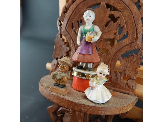 Bewoonde houten console - afbeelding 4 van  5