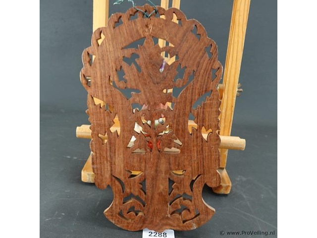 Bewoonde houten console - afbeelding 5 van  5