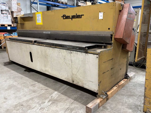 Beyeler ge 3000x6 guillotineschaar - afbeelding 4 van  10