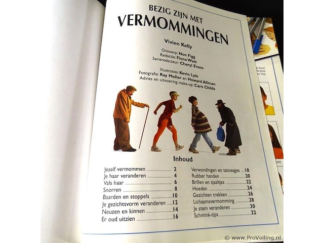 Bezig zijn met vermommingen - afbeelding 4 van  5