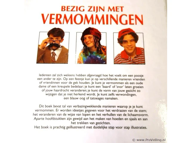 Bezig zijn met vermommingen - afbeelding 2 van  5