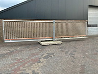 B&g elektrische aluminium schuifpoort