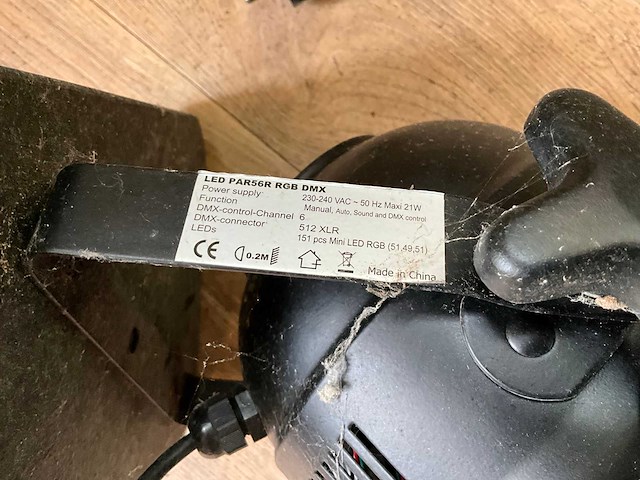 Bgm par 65r led parspots - afbeelding 5 van  5