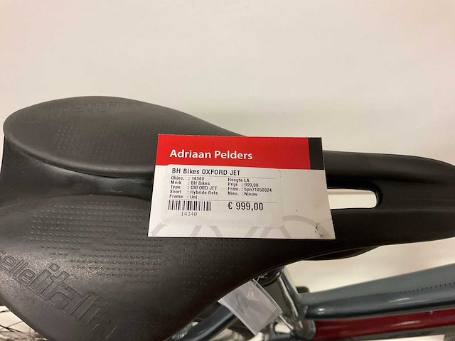 Bh oxford jet damesfiets - afbeelding 7 van  7
